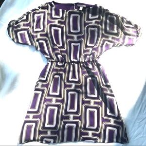 Banana Republic geometric dress